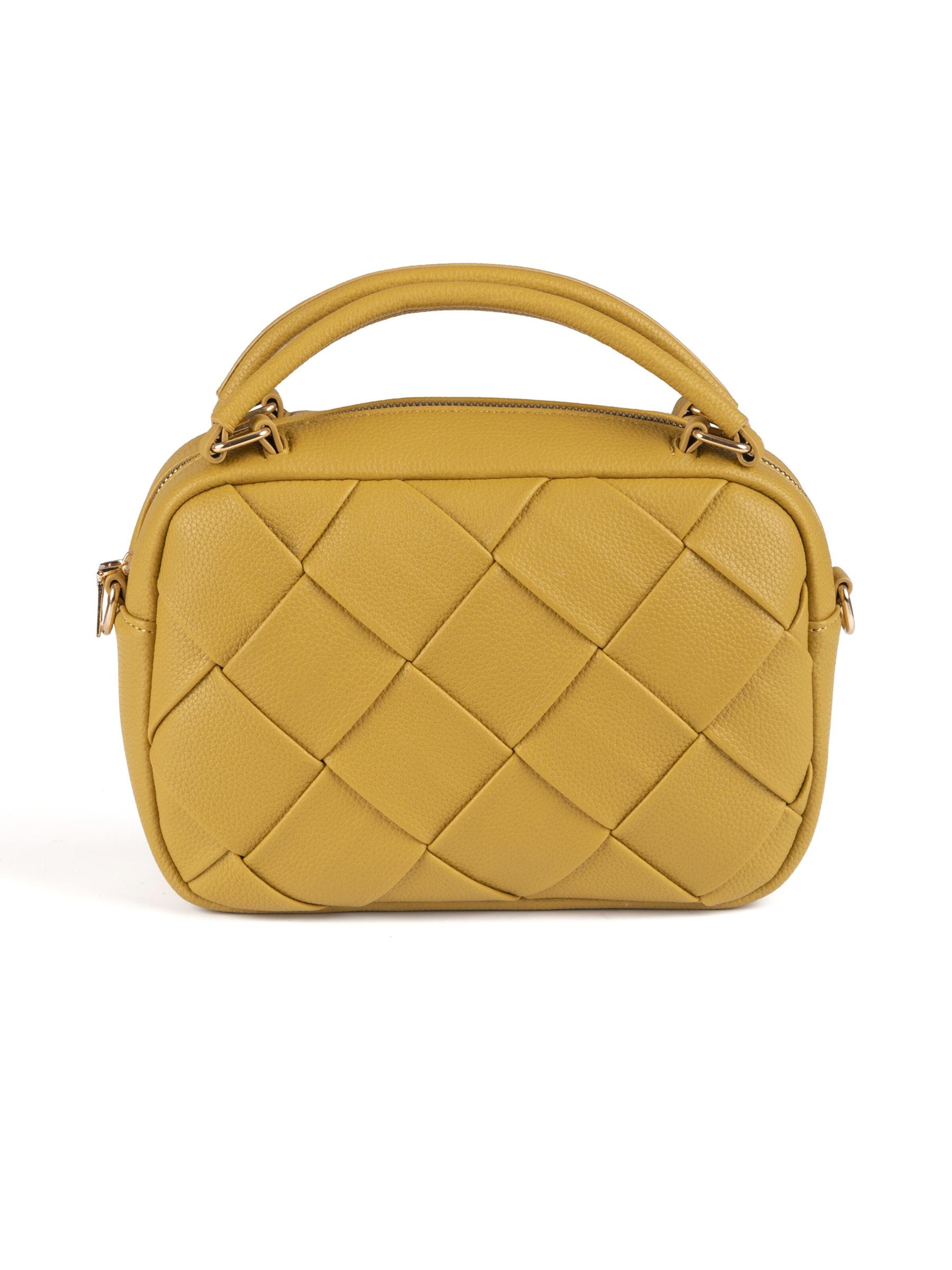 Sacs à main 'T0010' Vivisence en jaune : devant