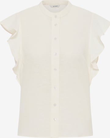 MUSTANG Blouse 'Elsa' in White: front