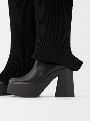 Bershka Csizma - fekete