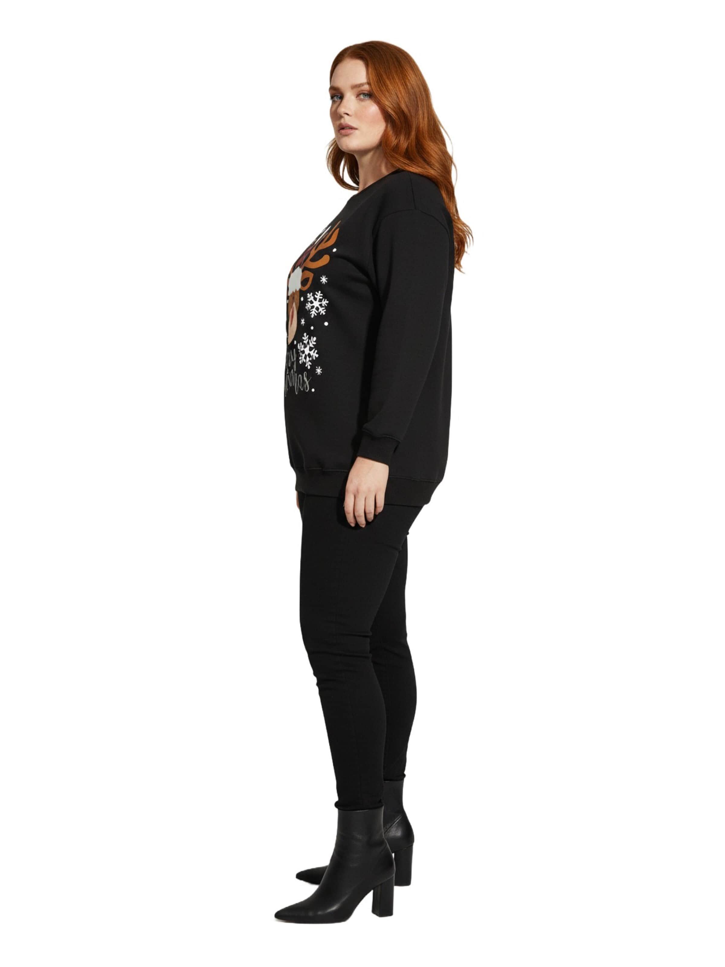 Shape Of You Sweatshirt‌‌‌‌ in Schwarz