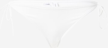 Calvin Klein Swimwear Spodní díl plavek – bílá: přední strana