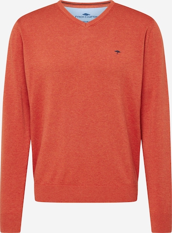 Pull-over FYNCH-HATTON en rouge : devant