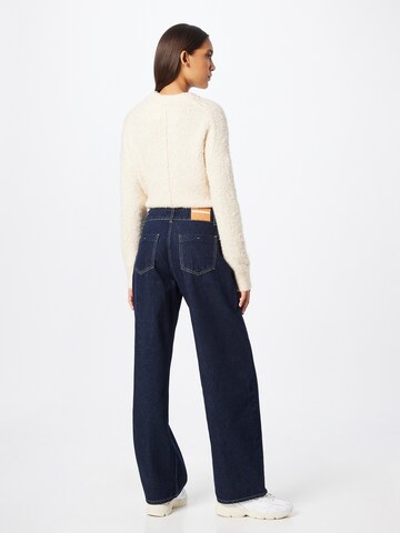 SOMETHINGNEW Wide leg Jeans 'Nancy' in Blue