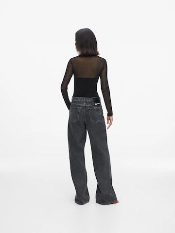 KARL LAGERFELD JEANS Широкий Джинсы в Черный