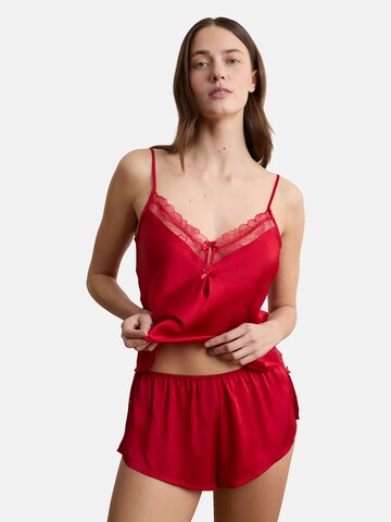 ETAM Shorty 'Minuit' in Rot: Vorderseite