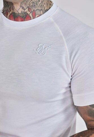 T-Shirt SikSilk en blanc