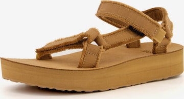 TEVA Hiking Sandals in Brown: front