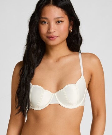 Hunkemöller Push-up BH in Weiß: Vorderseite