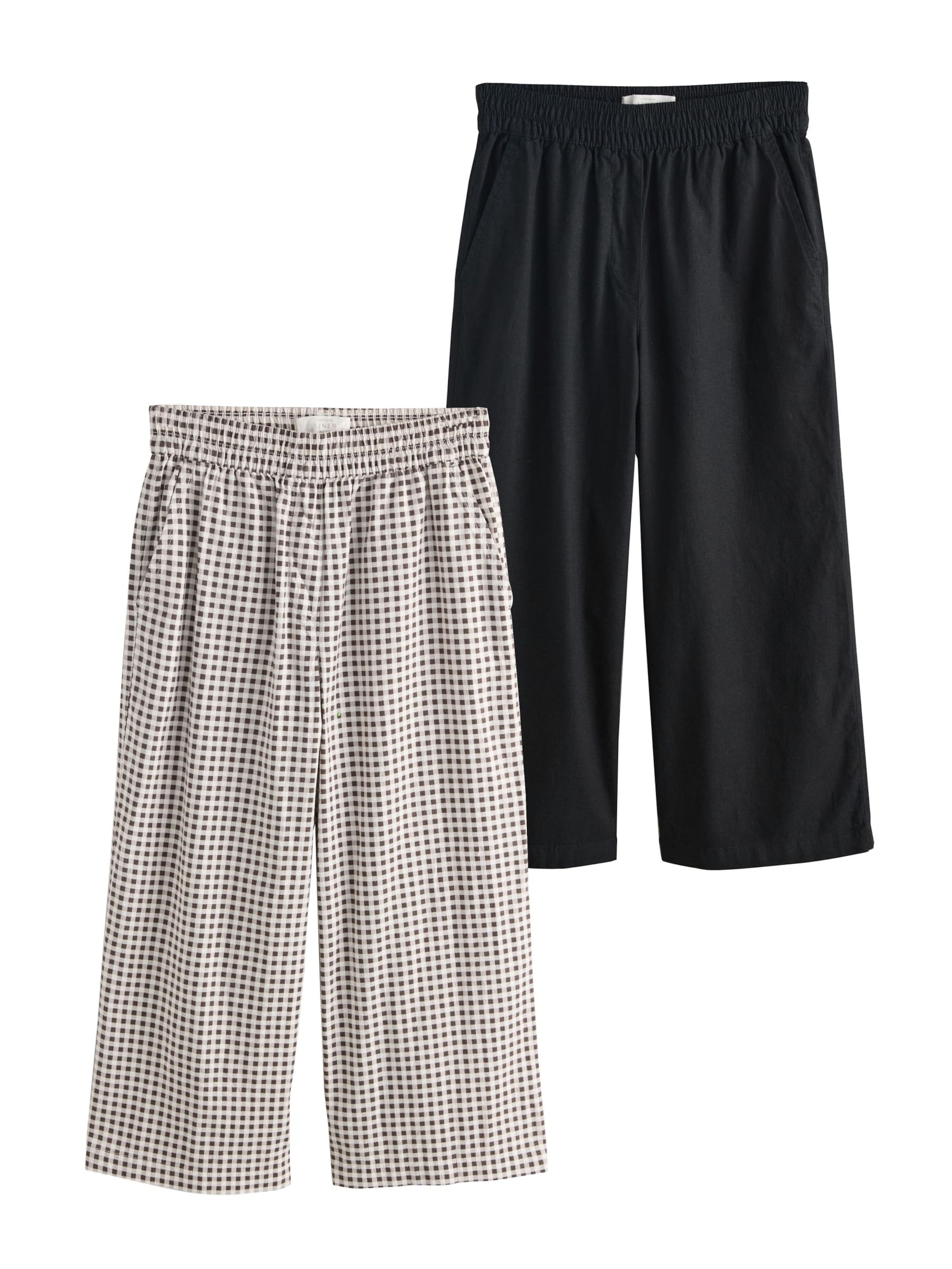 Loosefit Pantalon Next en marron : devant