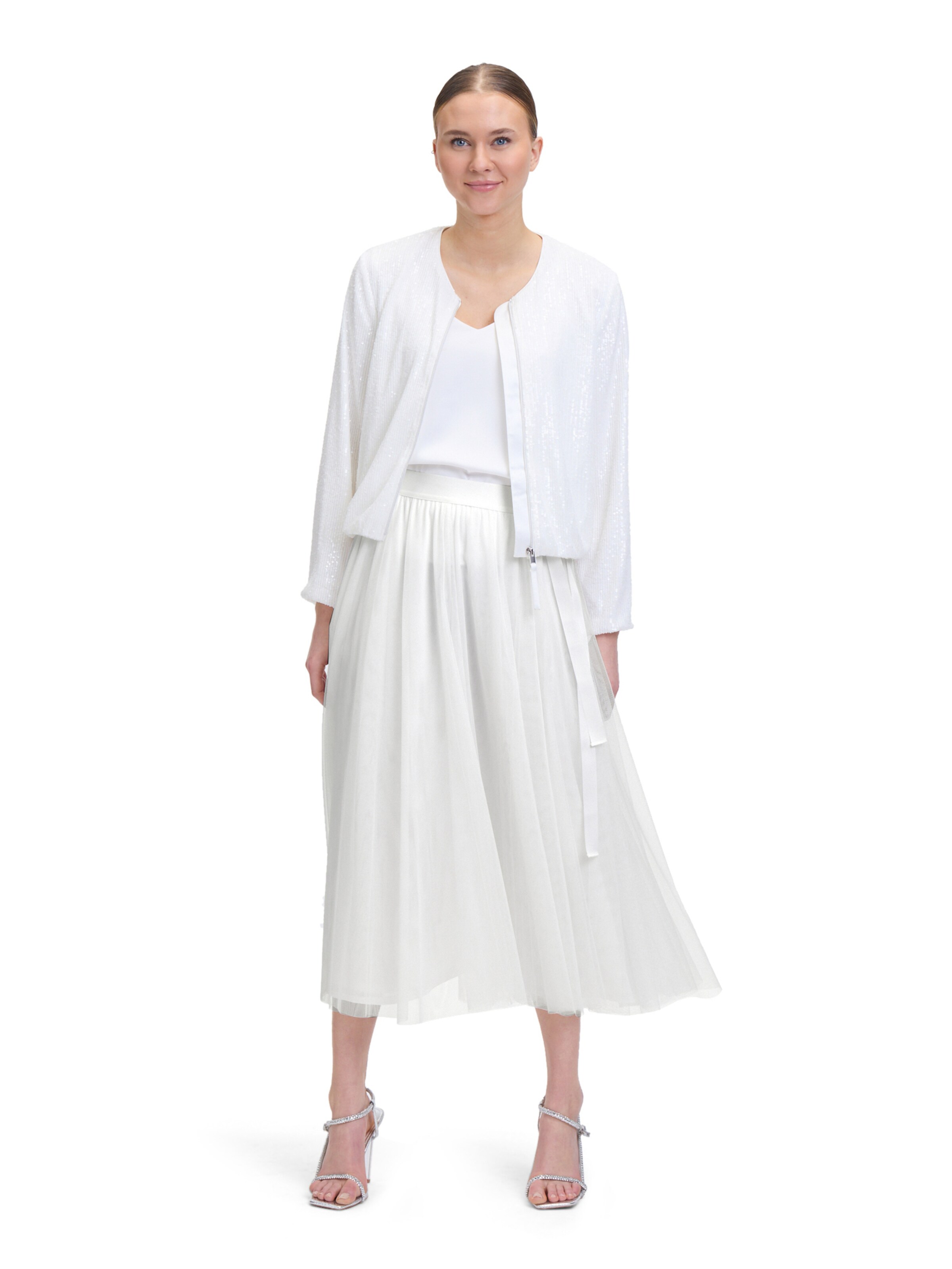 Vera Mont Skirt in White