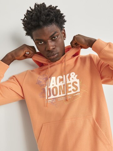 JACK & JONES Sweatshirt i orange