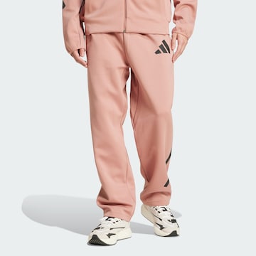 Loosefit Pantalon de sport 'Z.N.E.' ADIDAS SPORTSWEAR en rose : devant