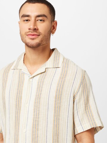 Wax London Comfort Fit Skjorta 'DIDCOT' i beige