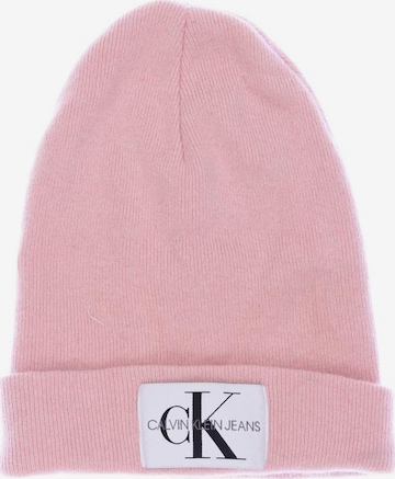 Calvin Klein Jeans Hut oder Mütze One Size in Pink: predná strana