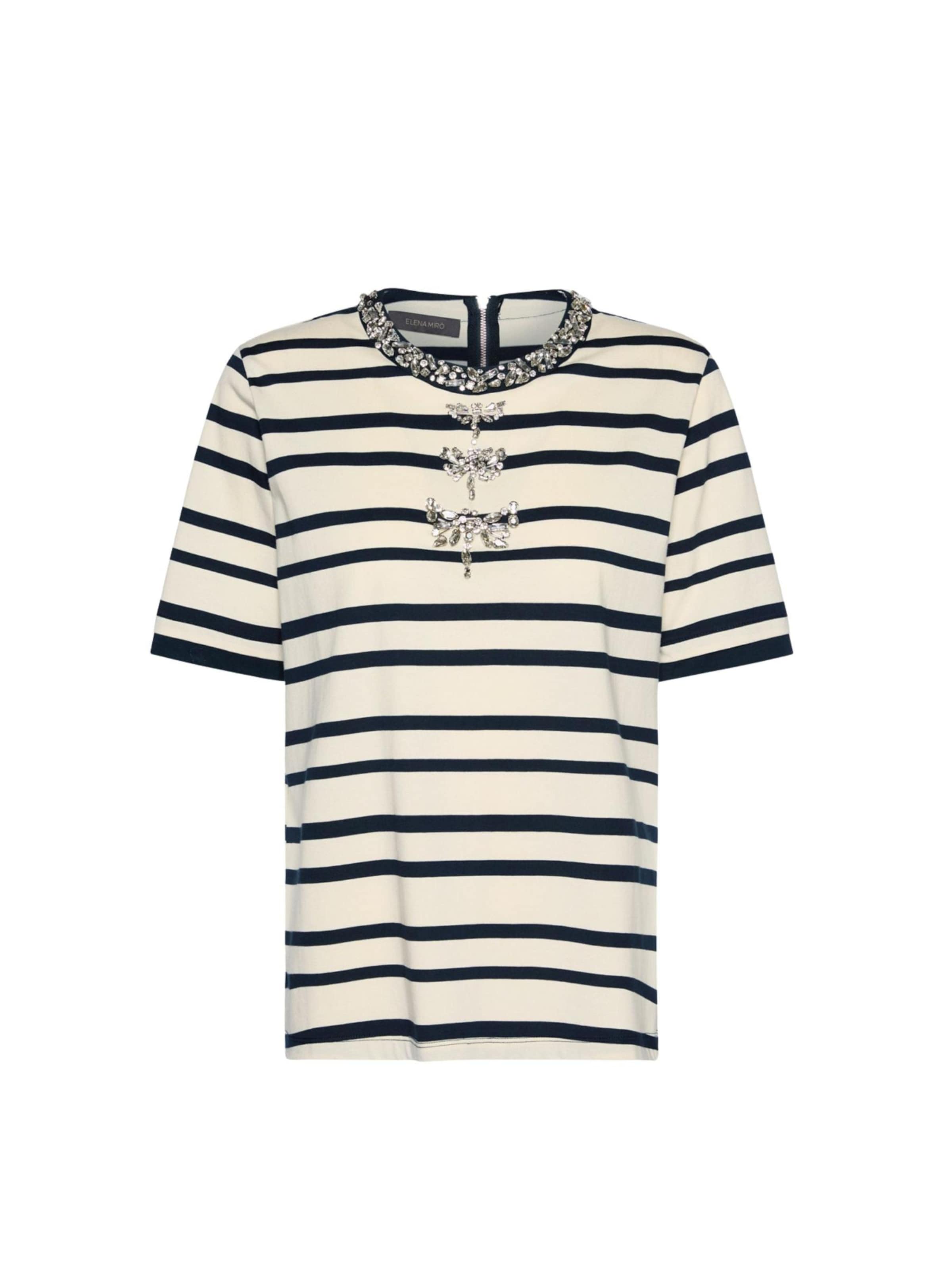 Elena Mirò Shirt in Beige: voorkant