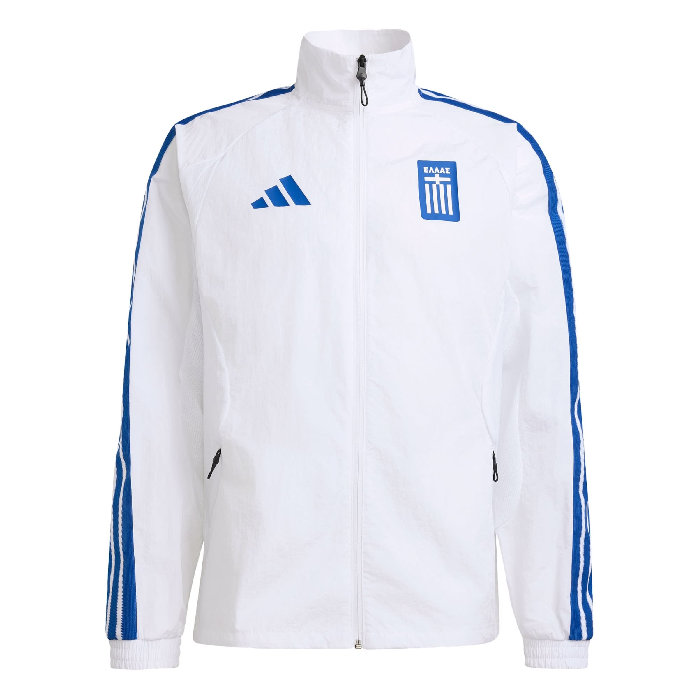 ADIDAS PERFORMANCE Vestes d’entraînement 'Griechenland Anthem' en XS en bleu / blanc, Vue avec produit