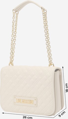 Love Moschino Handbag in Beige