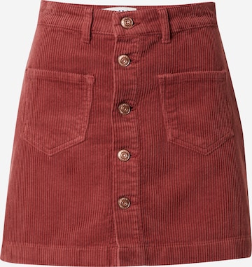 ONLY Spódnica 'Amazing' w kolorze czerwony: przód