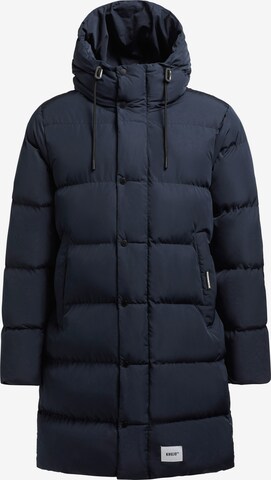 khujo Winter Coat 'Rafi2' in Blue: front