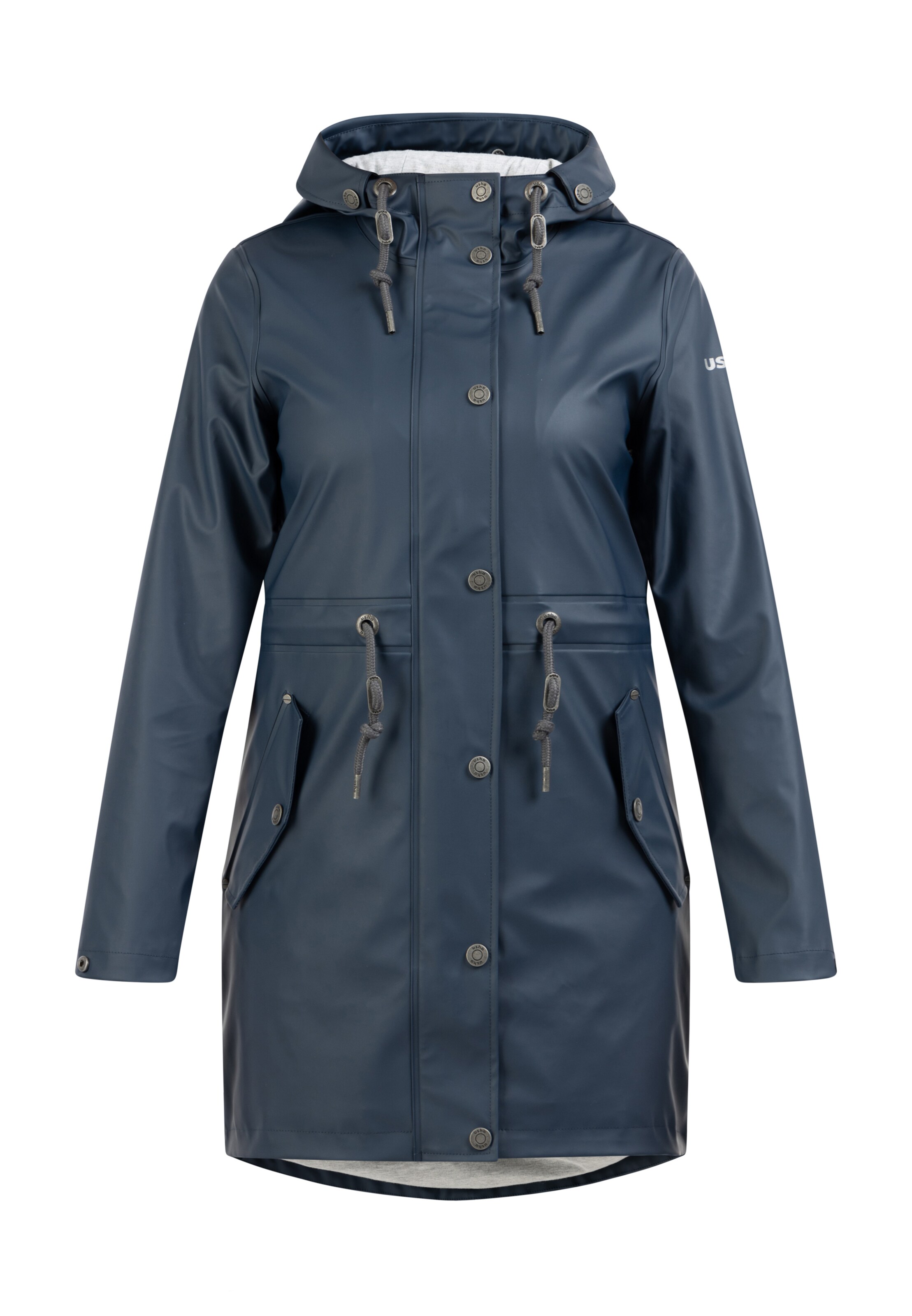 Usha Funkčný kabát - Modrá: predná strana