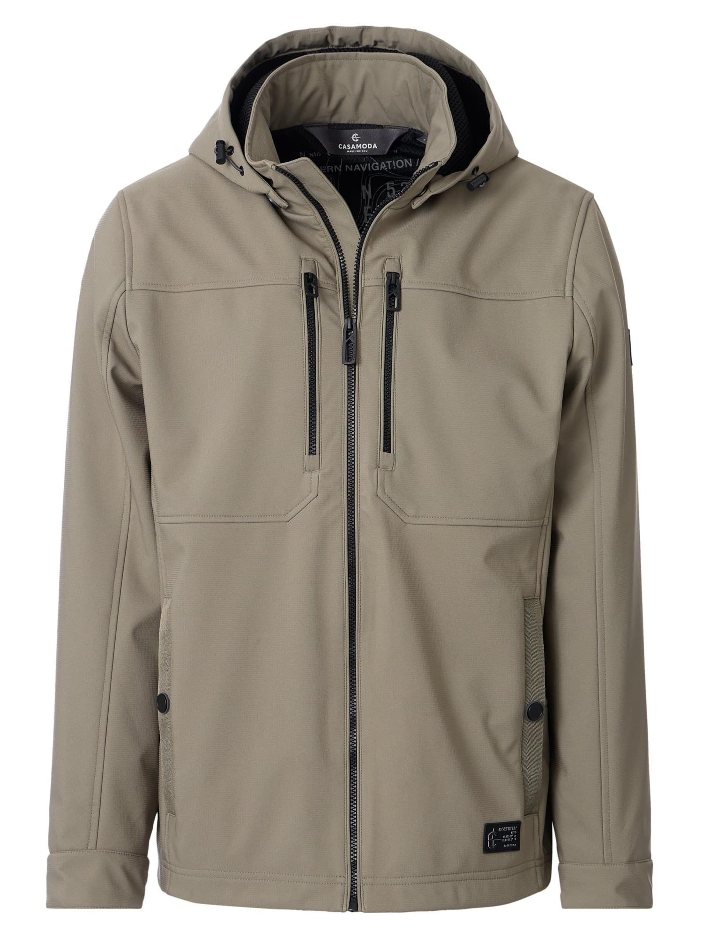 CASAMODA Tussenjas 'Basic' in Beige: voorkant