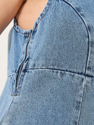 Bianco Lucci Jurk in Blauw