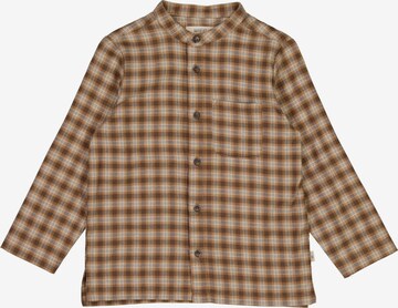 Wheat Button Up Shirt 'Laust' in Brown: front