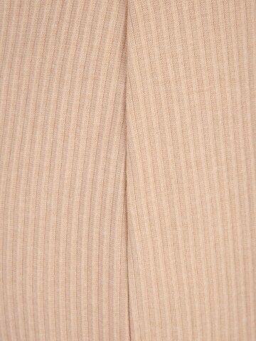 Missguided Tall Flared Broek in Beige