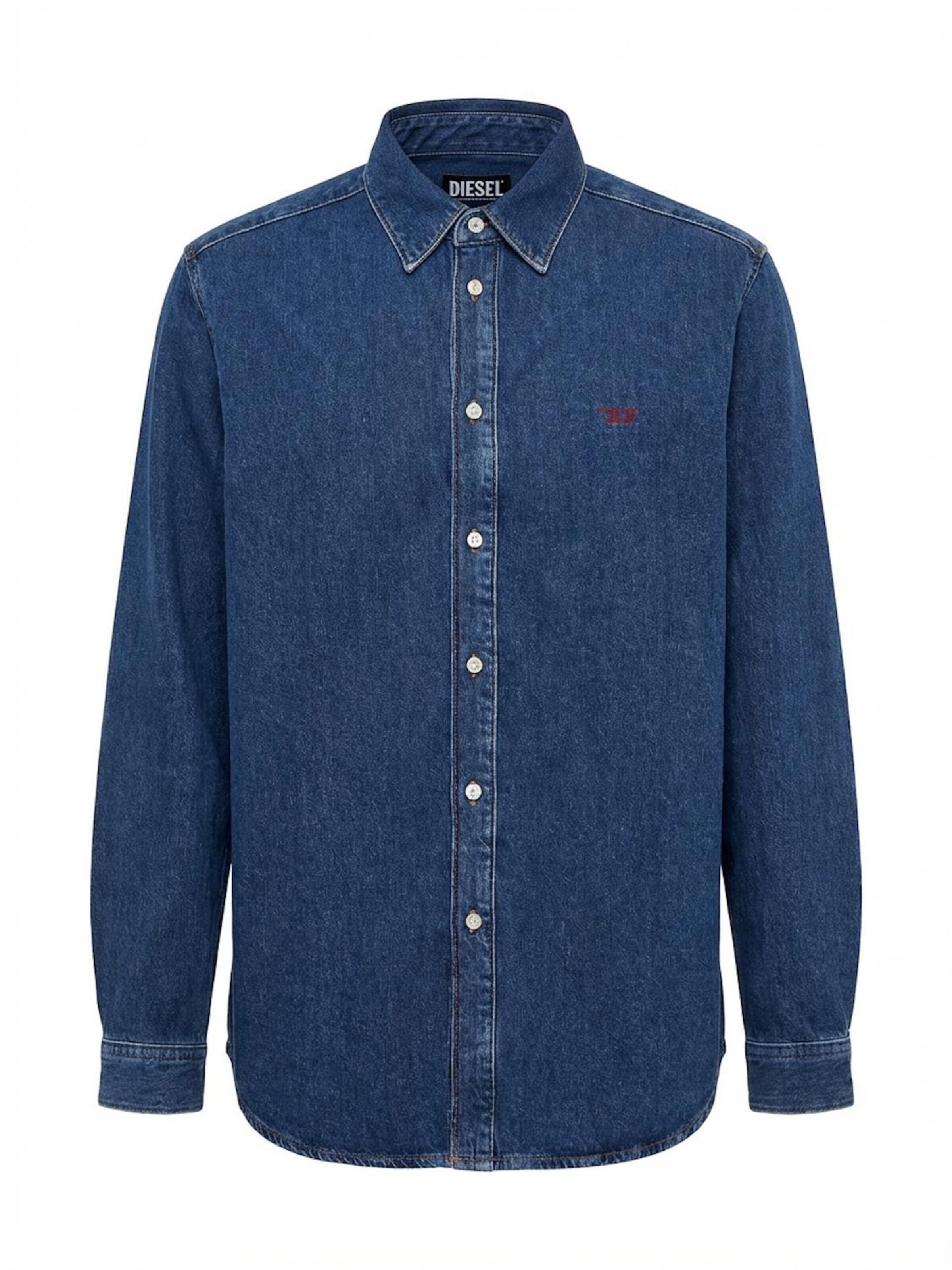 DIESEL - Camisa 'D-SIMPLY' en azul: frente