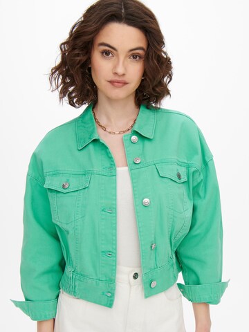 Veste mi-saison ONLY en vert