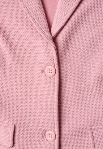 STREET ONE Basic Blazer mit Struktur in Pink