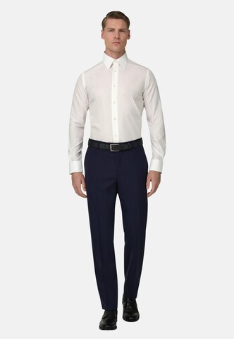Coupe slim Chemise business Boggi Milano en blanc