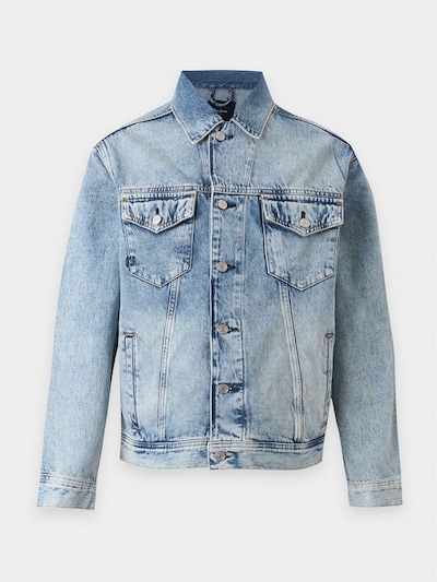 Pepe Jeans Between-Season Jacket 'ALBION' in XS in Blue denim, Item view
