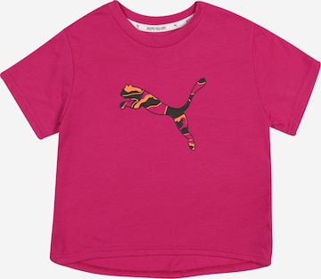 T-Shirt fonctionnel PUMA en rose : devant