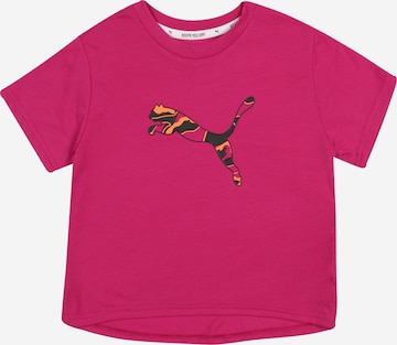 PUMA Functioneel shirt in Roze: voorkant