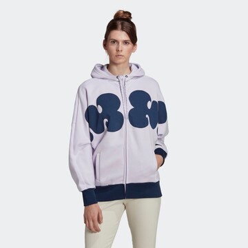 ADIDAS SPORTSWEAR Sportsweatjacke 'Marimekko ' in Lila: predná strana