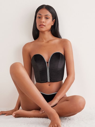 INTIMISSIMI Blouse 'Girls Wanna Glisten' in Black