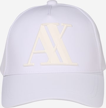 Cappello da baseball di ARMANI EXCHANGE in bianco