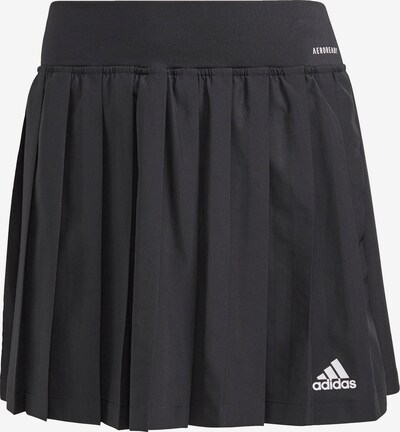 ADIDAS SPORTSWEAR Falda deportiva 'Club Pleated' en negro / blanco, Vista del producto