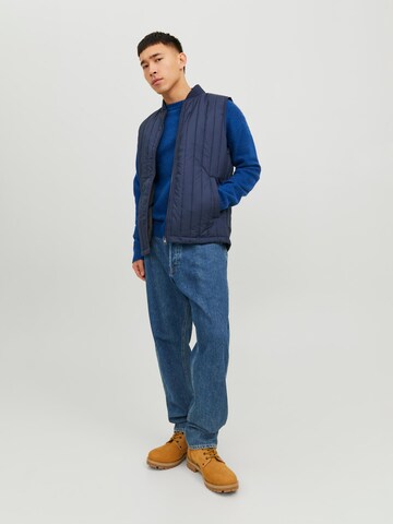 JACK & JONES Weste 'City' in Blau