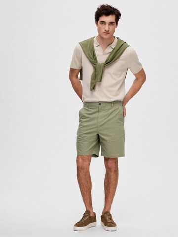 SELECTED HOMME Regular Chino Pants in Green