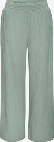 BEACH TIME Loose fit Pants in Green: front