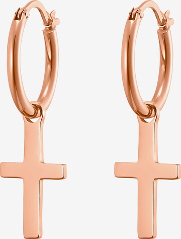 Heideman Earrings 'Kreuz' in Gold: front