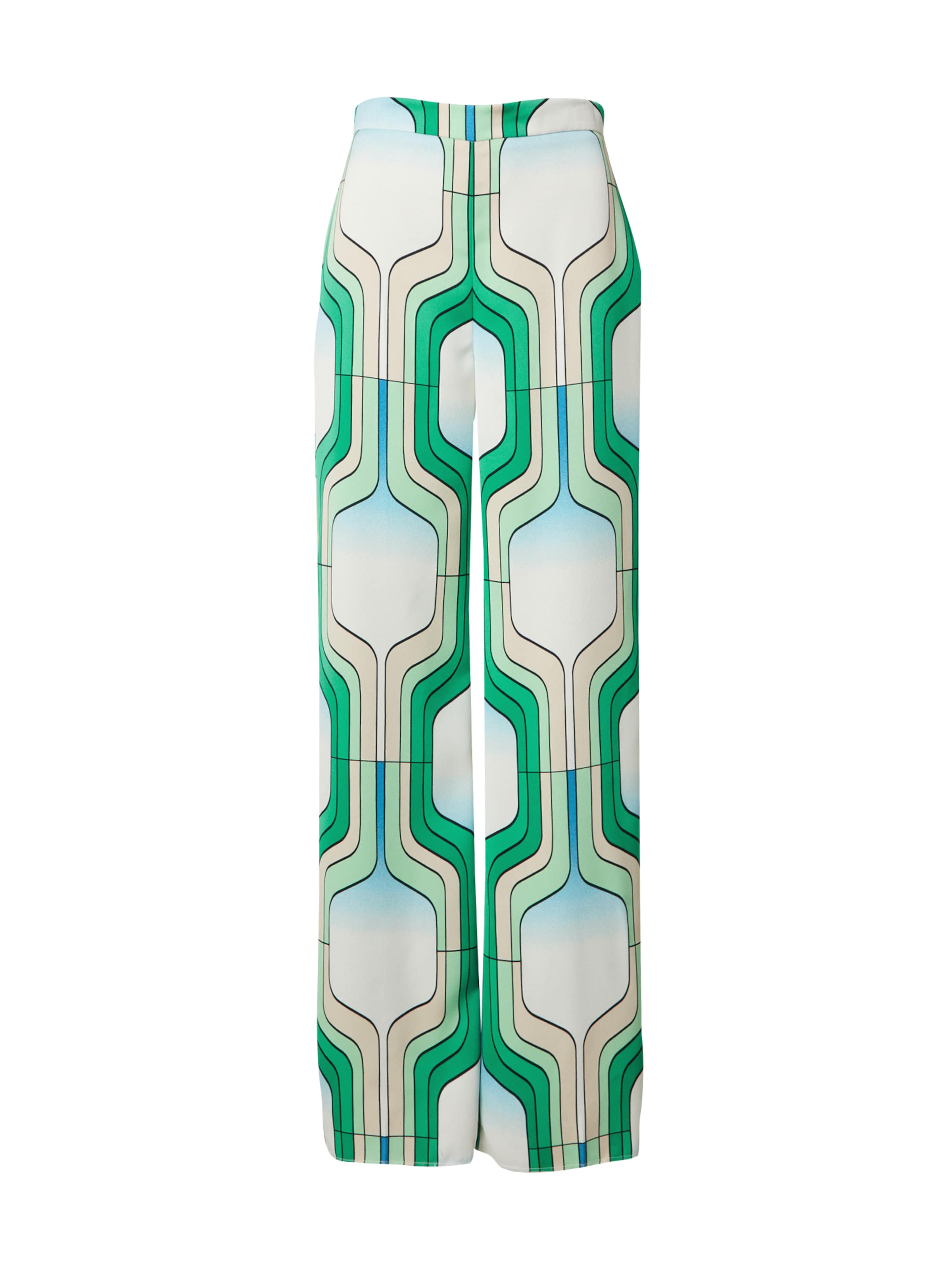 Marella Bukser 'CIFRA' i beige / lyseblå / grøn / hvid, Produktvisning