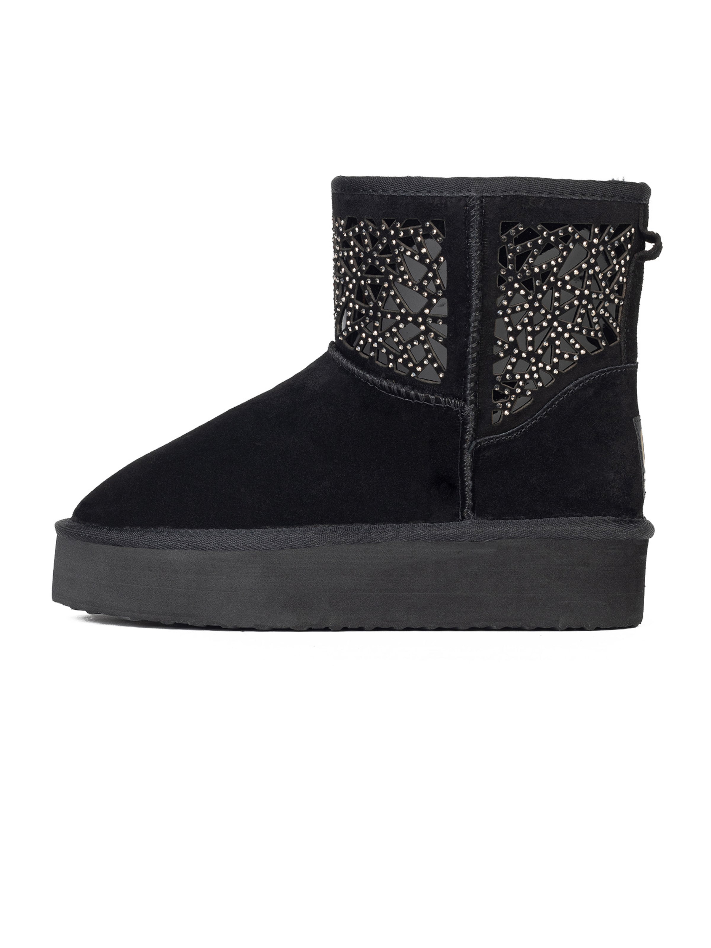 Gooce - Botas 'Lana' em preto: frente