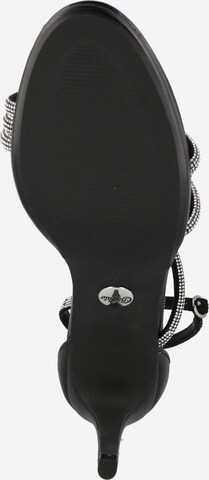 BUFFALO Páskové sandály 'SERENA' – černá