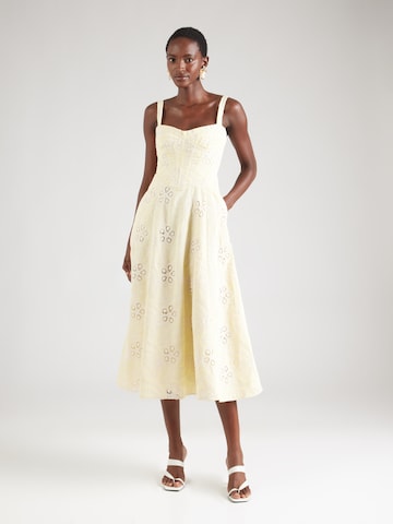 Bardot Dress 'LILAH' in Yellow: front