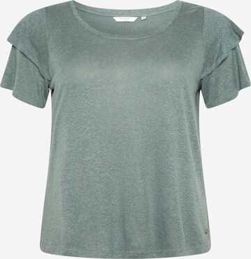 Tom Tailor Women + Shirt in Green: front