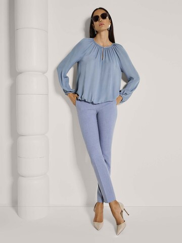 Chemisier MADELEINE en bleu