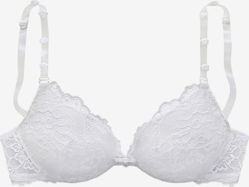 VIVANCE Push-up Bra in White: front